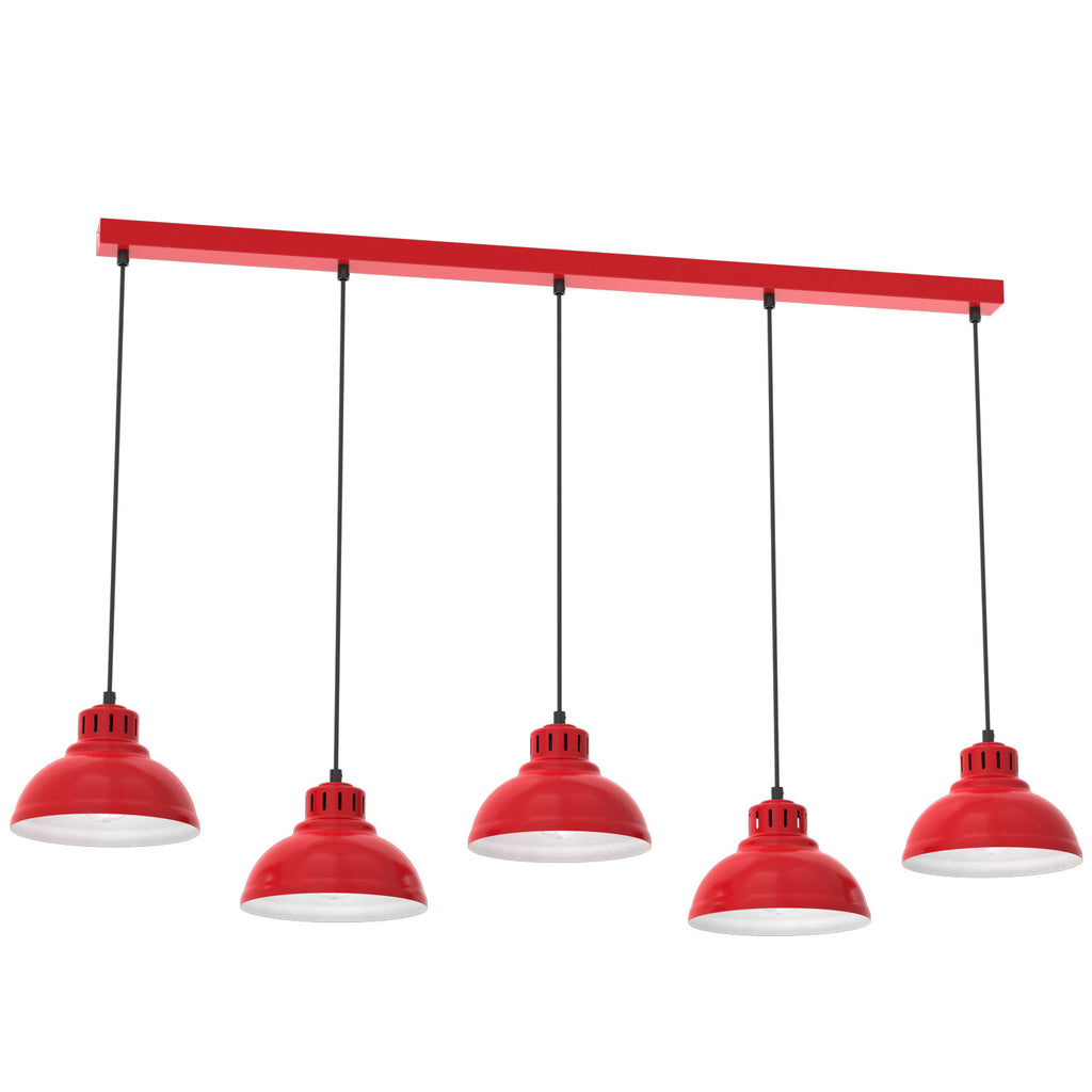 żyrandol Sven red 5xE27