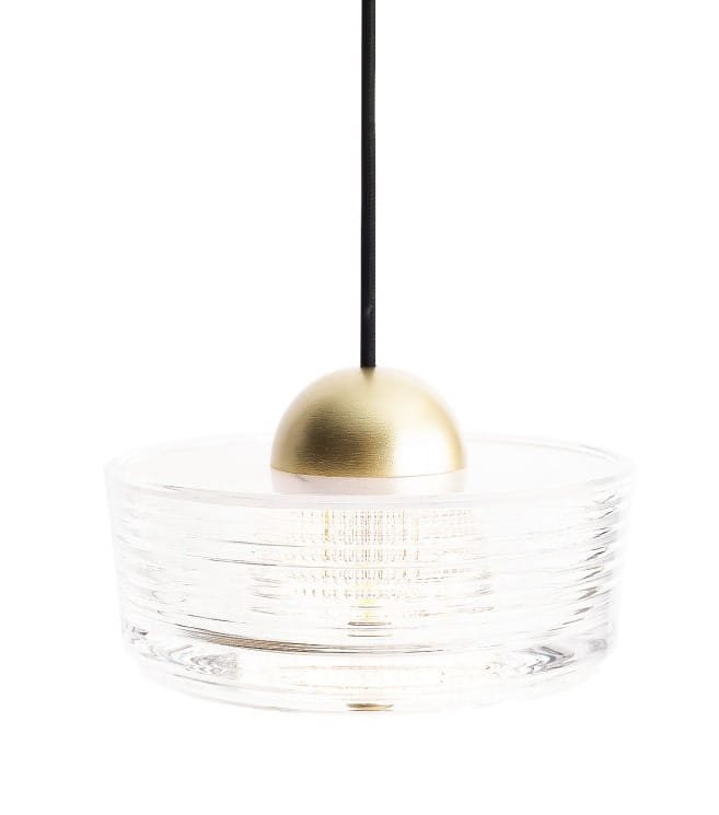 Maxlight Lampa wisząca Lipari III - Aluminium + akryl - Biały + złoty szczotkowany P0543