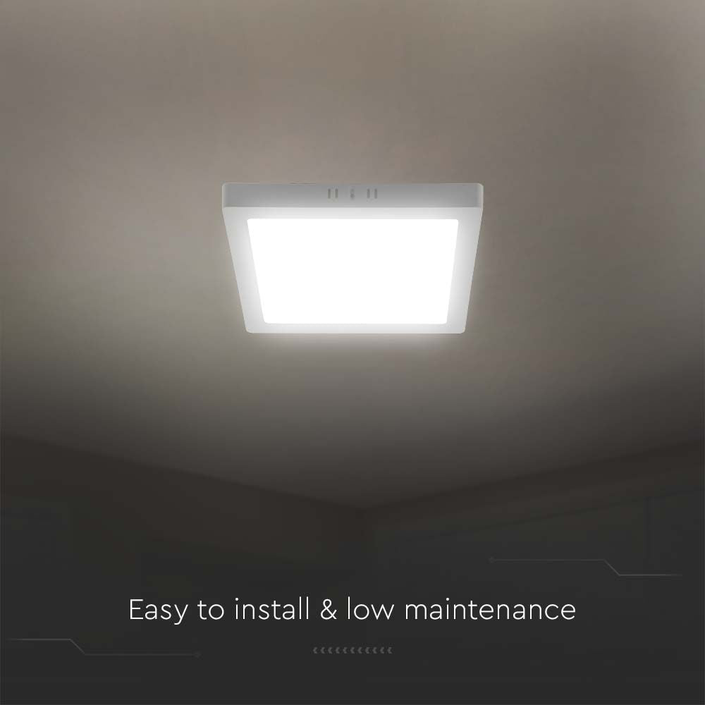 24W Panel LED / Barwa: 4000K / Kształt: Kwadratowy