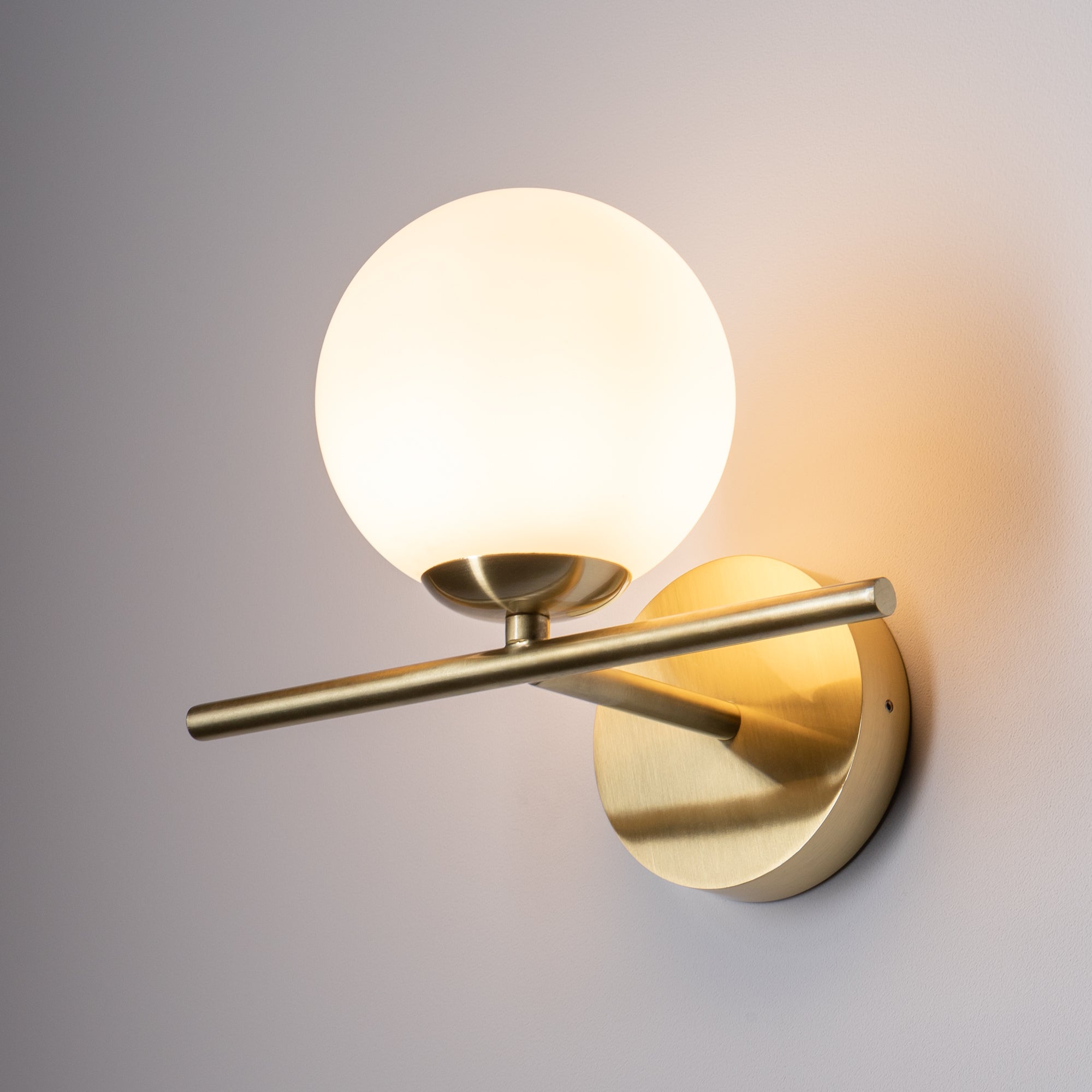 Nowodvorski Kinkiet ARALIA 10W only LED 50/60Hz - Stal mosiądzowana - Miedziany