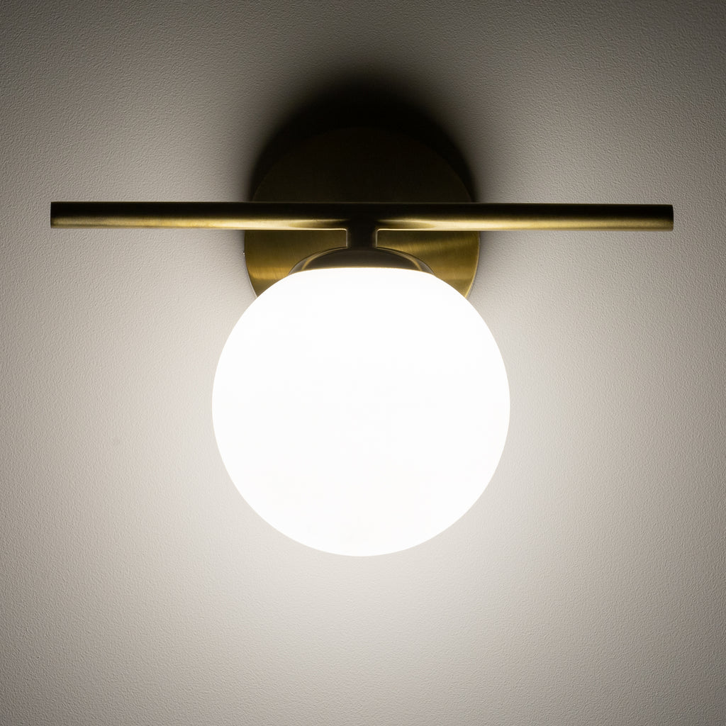 Nowodvorski Kinkiet ARALIA 10W only LED 50/60Hz - Stal mosiądzowana - Miedziany