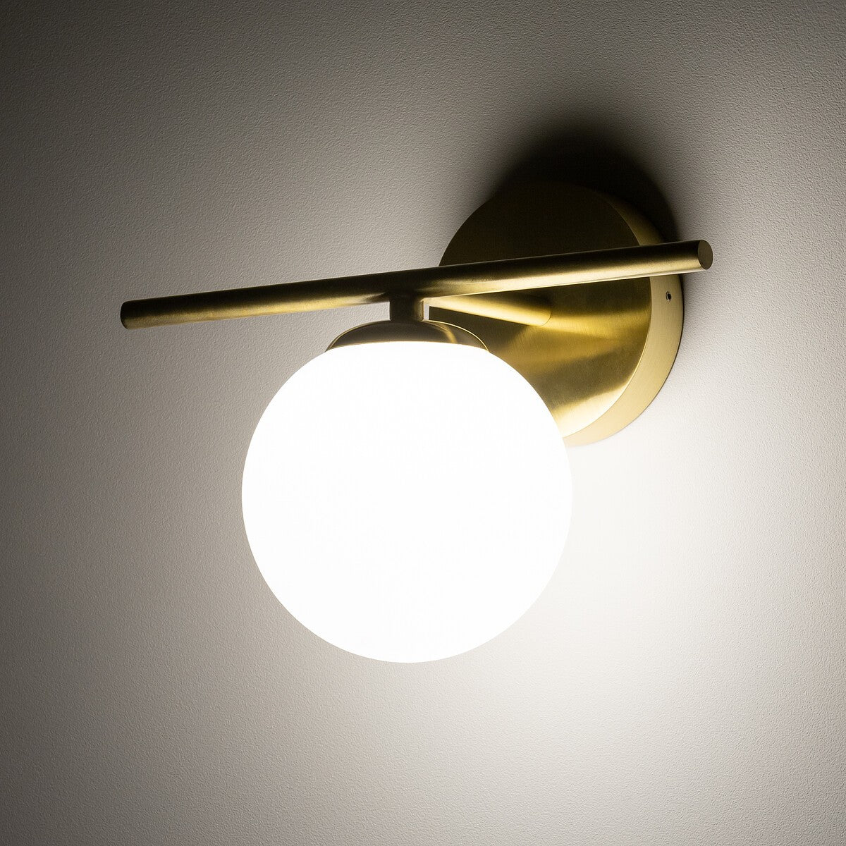 Nowodvorski Kinkiet ARALIA 10W only LED 50/60Hz - Stal mosiądzowana - Miedziany 10527