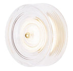 Maxlight Kinkiet Lipari - Aluminium + akryl - Złoty szczotkowany W0358