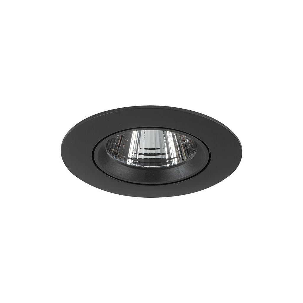 Nowodvorski Lampa downlights podtynkowa EGINA LED 5W 5W 50/60Hz - Tworzywo sztuczne - Czarny II 10550