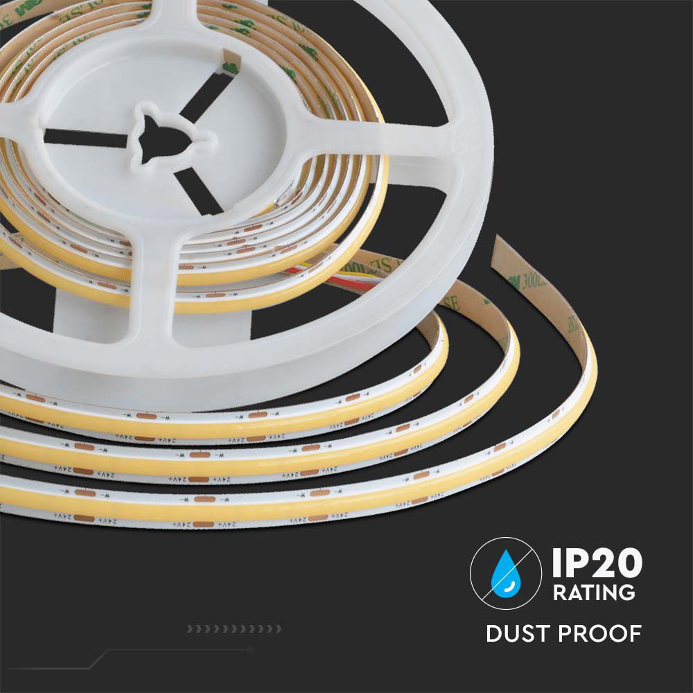 18W Taśma LED COB / Barwa: 3w1 / IP20 / 24V / Szerokość: 8mm