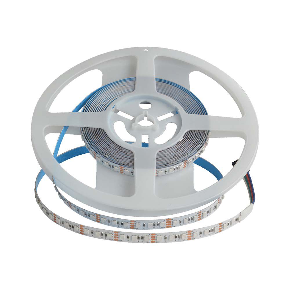 12W Taśma LED / Barwa:RGB / IP20 / 24V / Szerokość: 8mm