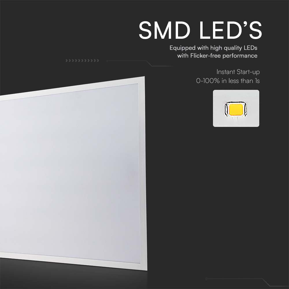 36W Panel LED / 600x600mm / Skuteczność 120lm/W / Barwa: 3000K / Opakowanie: 10szt.