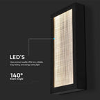 20W Lampa ścienna LED (W200*D50*H400mm) / Barwa: 3000K / Obudowa: Czarna