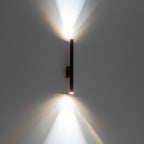 Nowodvorski Kinkiet LASER WALL 10W only LED 50/60Hz - Stal lakierowana - Satynowy czekoladowy 10563