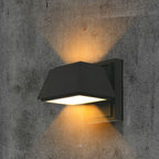 15W Lampa ścienna LED (L16*W16.5*H16.4mm) / Barwa: 4000K / Obudowa: Czarna