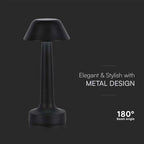1W Lampa biurkowa LED (D100*230) / Barwa: 3w1 / Obudowa: Czarna