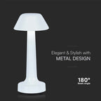 1W Lampa biurkowa LED (D100*230) / Barwa: 3w1 / Obudowa: Biała