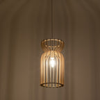 Nowodvorski Lampa wisząca KYMI A 25W only LED 50/60Hz - Sklejka - Naturalne drewno 10570