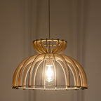 Nowodvorski Lampa wisząca KYMI C 25W only LED 50/60Hz - Sklejka - Naturalne drewno 10572