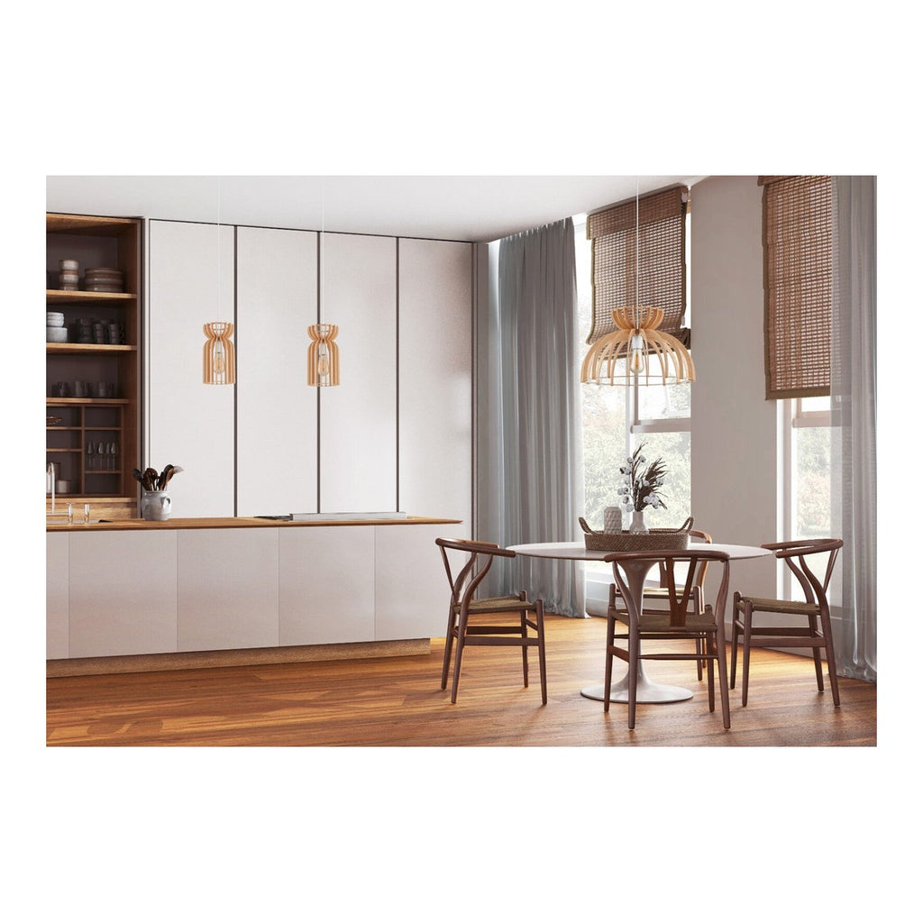Nowodvorski Lampa wisząca KYMI C 25W only LED 50/60Hz - Sklejka - Naturalne drewno 10572