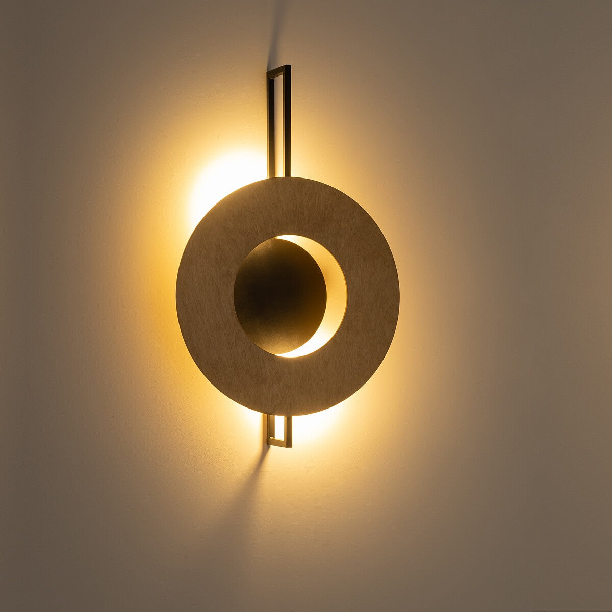 Nowodvorski Kinkiet SUNSET NATURAL A 12W only LED 50/60Hz - Sklejka - Naturalne drewno 10576
