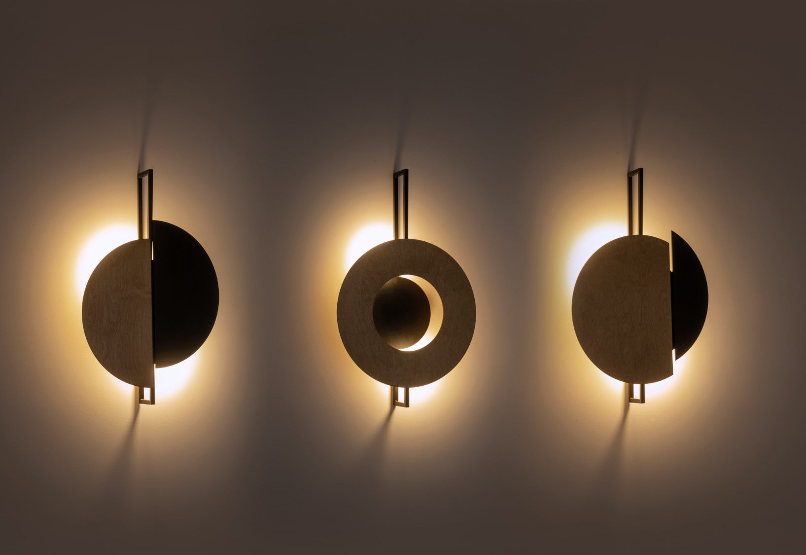 Nowodvorski Kinkiet SUNSET NATURAL B 12W only LED 50/60Hz - Sklejka - Naturalne drewno