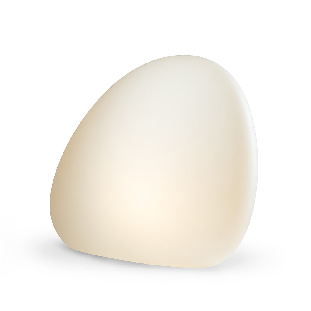 Nowodvorski Lampa stojąca STONE M 25W only LED 50/60Hz IP44 - Tworzywo sztuczne PE - Biały 10580