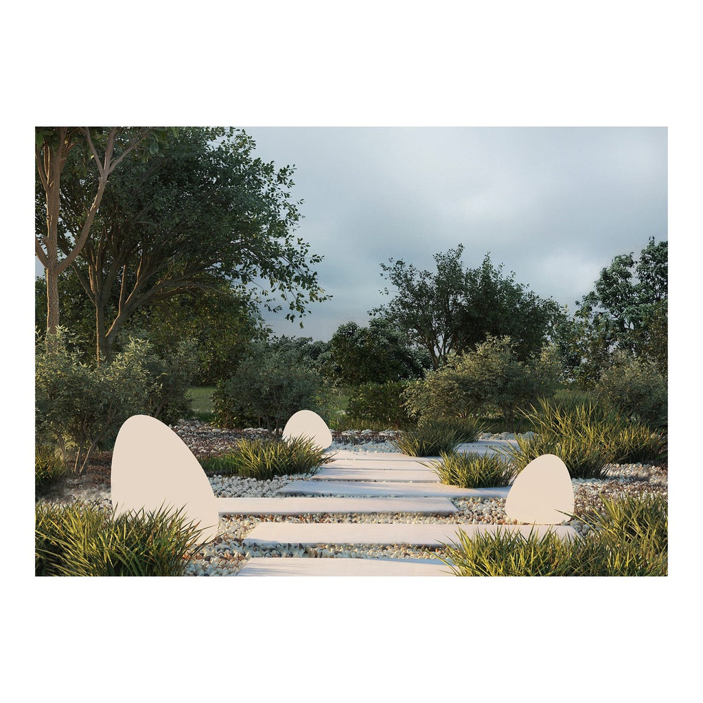 Nowodvorski Lampa stojąca STONE L 25W only LED 50/60Hz IP44 - Tworzywo sztuczne PE - Biały 10581