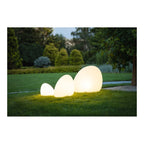 Nowodvorski Lampa stojąca STONE L 25W only LED 50/60Hz IP44 - Tworzywo sztuczne PE - Biały 10581