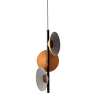 Maxlight Lampa wisząca Puro - Filc - Żółty + szary P0564