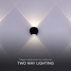 2W Oprawa COB Downlight LED / Barwa: 3000K / Obudowa: Czarna