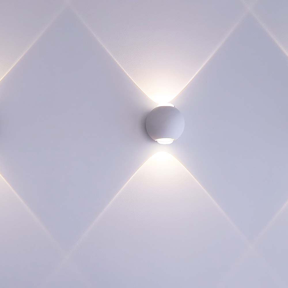2W Oprawa COB Downlight LED / Barwa: 4000K / Obudowa: Biała