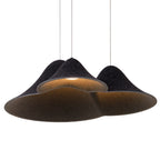 Maxlight Lampa wisząca Bellmond - Filc - Czarny + szary P0565