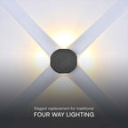 4W Oprawa COB Downlight LED / Barwa: 3000K / Obudowa: Czarna
