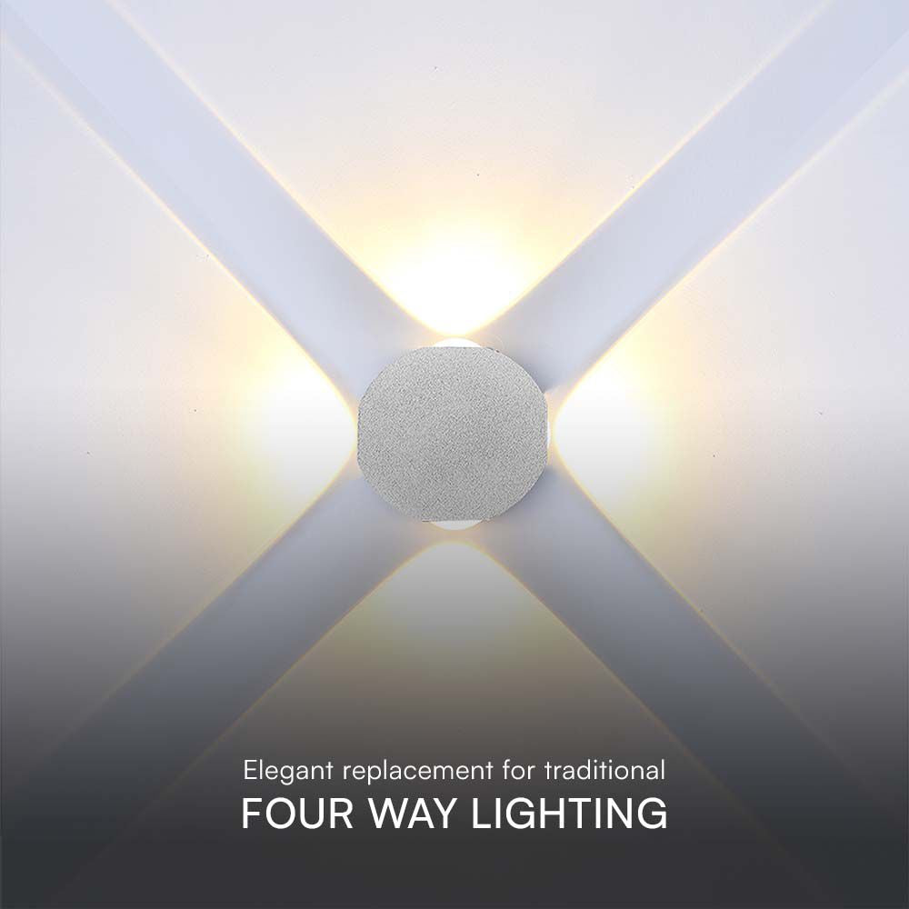 4W Oprawa COB Downlight LED / Barwa: 3000K / Obudowa: Biała