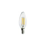 Nowodvorski BULB LED E14, C35, 6W E14 50/60Hz - Szkło - Transparentny bursztynowy 10589