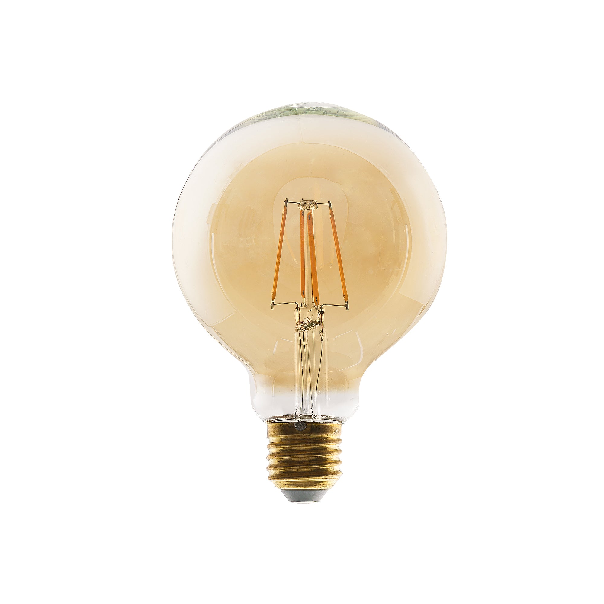 Nowodvorski BULB VINTAGE LED E27, 6W E27 50/60Hz - Szkło - Transparentny bursztynowy I