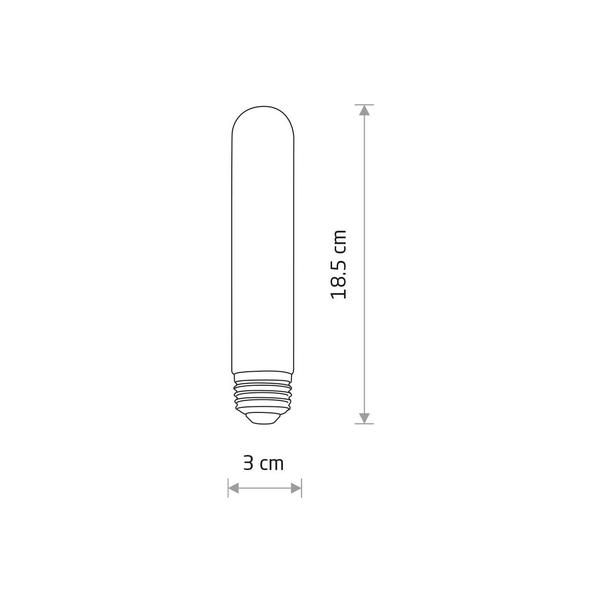 Nowodvorski BULB VINTAGE LED E27, 6W E27 50/60Hz - Szkło - Transparentny bursztynowy III 10595