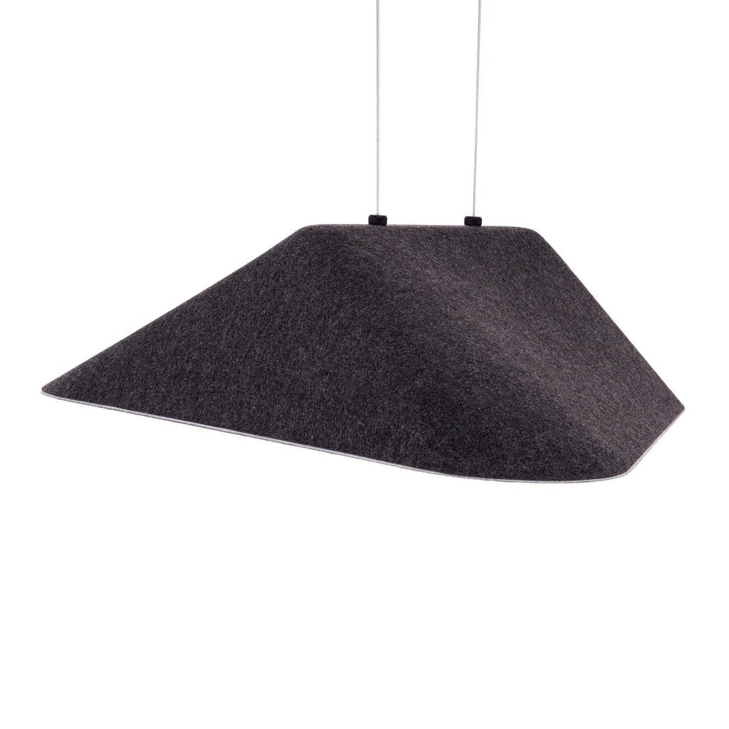 Maxlight Lampa wisząca Carbon - Filc - Czarny + szary P0567