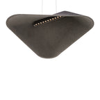 Maxlight Lampa wisząca Carbon - Filc - Czarny + szary P0567
