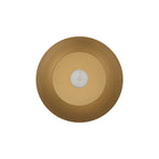 Nowodvorski Lampa wisząca HEMISPHERE SUPER S 12W only LED 50/60Hz - Stal lakierowana - Satynowy złoty