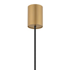 Nowodvorski Lampa wisząca HEMISPHERE SUPER S 12W only LED 50/60Hz - Stal lakierowana - Satynowy złoty