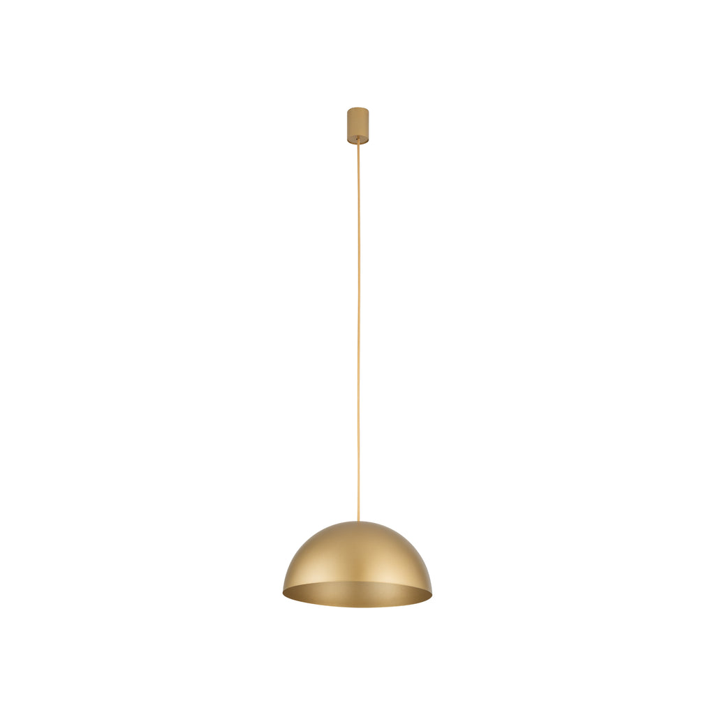 Nowodvorski Lampa wisząca HEMISPHERE SUPER S 12W only LED 50/60Hz - Stal lakierowana - Satynowy złoty
