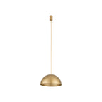 Nowodvorski Lampa wisząca HEMISPHERE SUPER S 12W only LED 50/60Hz - Stal lakierowana - Satynowy złoty