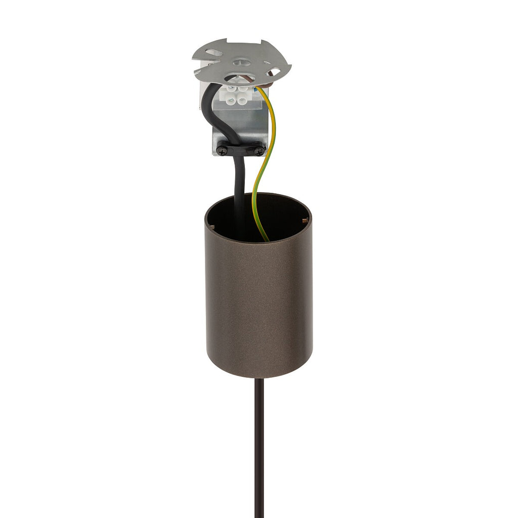 Nowodvorski Lampa wisząca HEMISPHERE SUPER S 12W only LED 50/60Hz - Stal lakierowana - Satynowy czekoladowy 10618