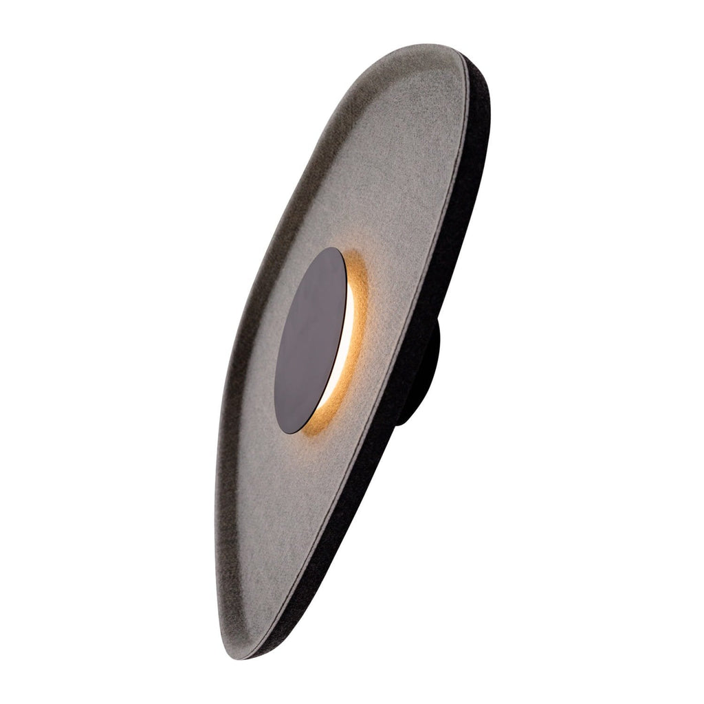 Maxlight Kinkiet Deux - Filc + akryl + aluminium - Czarny + szary W0558
