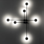 Nowodvorski Kinkiet ORBIT 12W only LED 50/60Hz - Stal lakierowana - Czarny I 10638