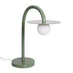 Maxlight Lampa stołowa Enigma - Metal + szkło - Zielony T0059