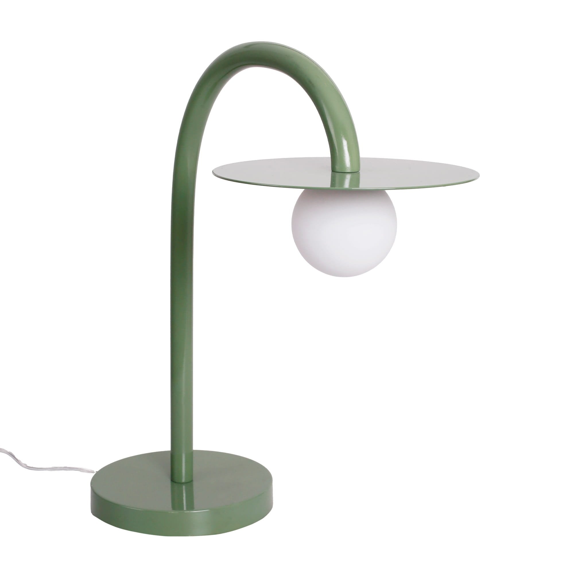 Maxlight Lampa stołowa Enigma - Metal + szkło - Zielony T0059