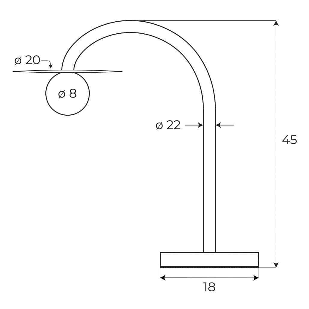 Maxlight Lampa stołowa Enigma - Metal + szkło - Zielony T0059