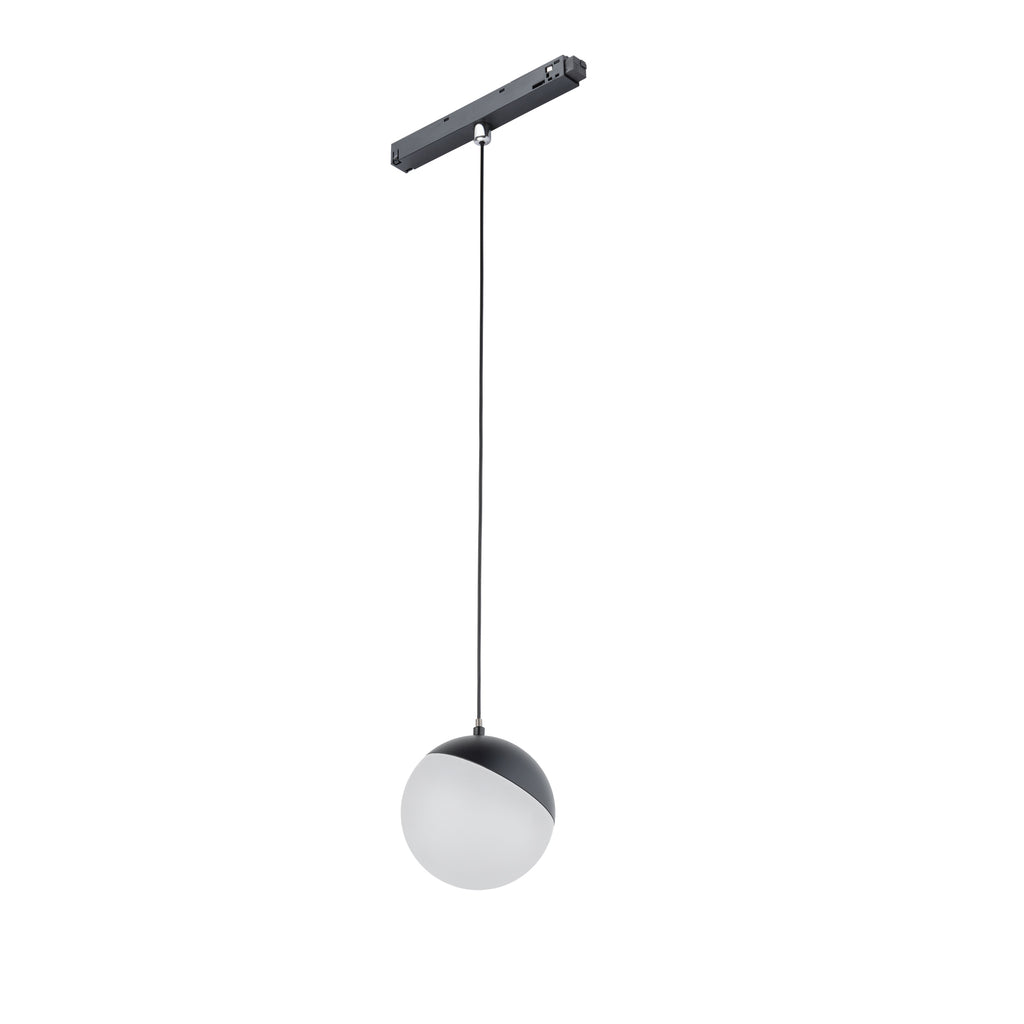 Nowodvorski System szynowy LVM LID LED 8W 4000K 1-obwodowy niskonapięciowy 48V LVM Lampa LED 8W - Aluminium lakierowane - Czarny II