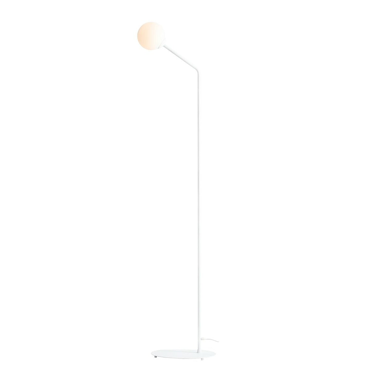 Aldex Lampa Stojąca Pure White - Metal / szkło - Biały 1064A