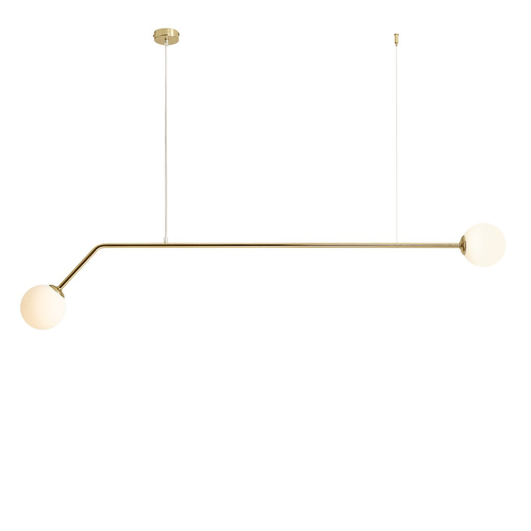 Aldex Lampa Wisząca Pure Gold - Metal / szkło - Złoty 1064H30