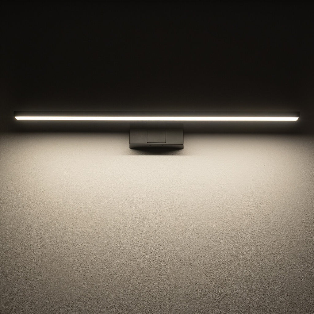 Nowodvorski Kinkiet CEZANNE LED M 12W 50/60Hz 850lm - Aluminium lakierowane - Czarny 10670