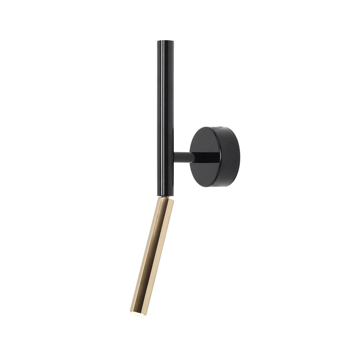 Aldex Kinkiet Stick Black Żarówka W Zestawie - Metal - Czarny 1067C1